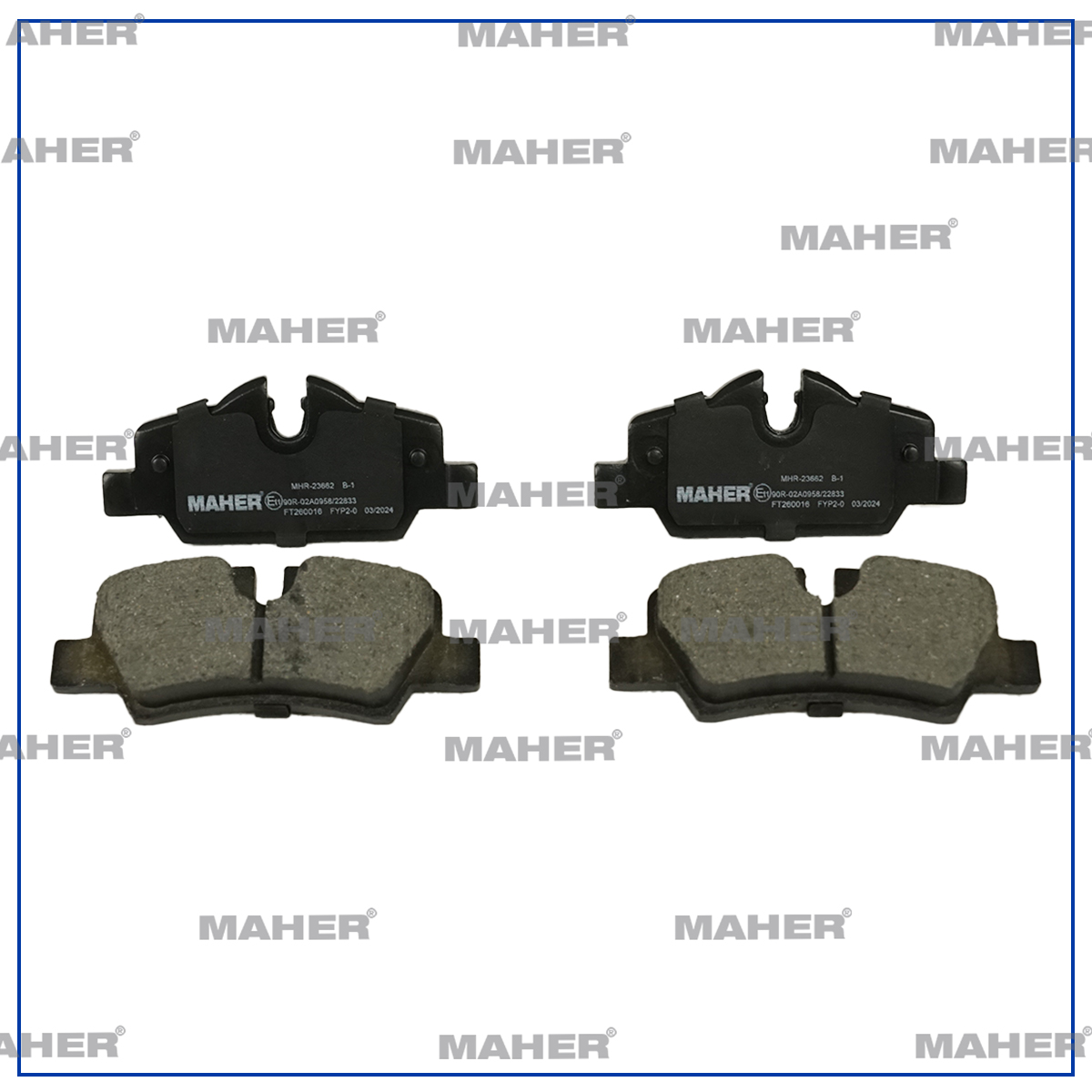 Mini Cooper Arka Fren Balata One OEM 34216861641 Mini Cooper Arka Fren Balata One OEM 34216861641